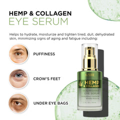 Azure Cosmetics eye serum applicator showing precise, lightweight application