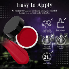 AzureBeauty air-dry system delivers fast, gentler nail results.