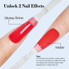 AzureBeauty Base bottle supports smooth application and durable finish.