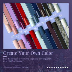 AzureBeauty base and top coat 2-in-1 for quick, durable finishes.