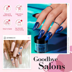 AzureBeauty color swatches show 20 shades for creative nail art.