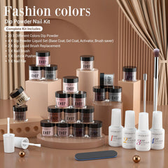 AzureBeauty color swatches on nails showing rich coverage