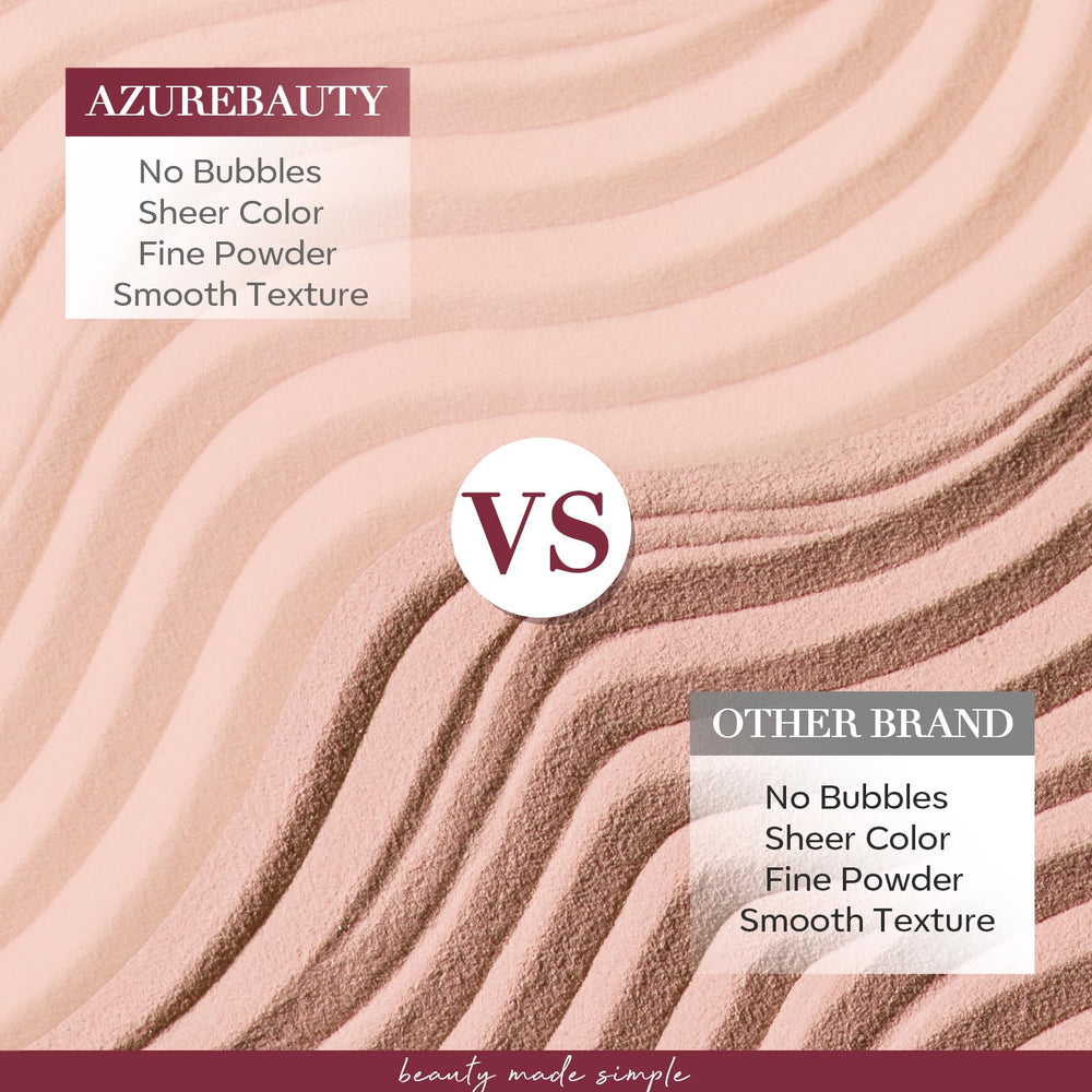 AzureBeauty cruelty-free, paraben-free formula respects nails and the environment.