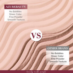 AzureBeauty cruelty-free, paraben-free formula respects nails and the environment.