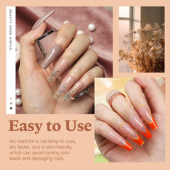AzureBeauty dip cuticle pusher tool for gentle prep