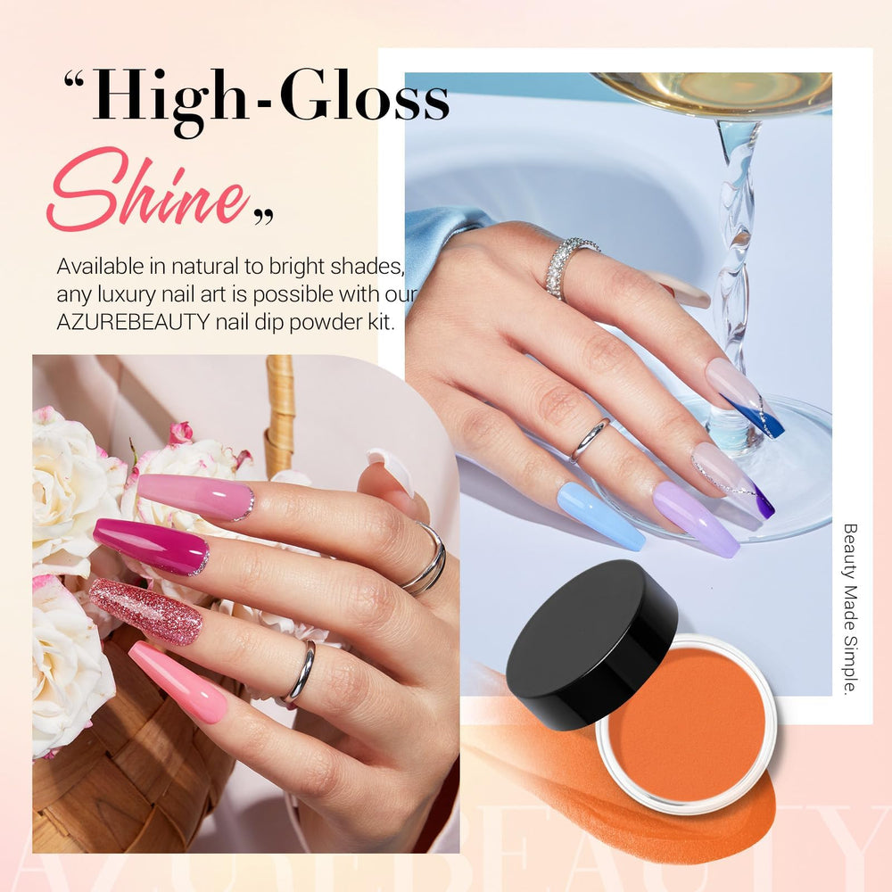 AzureBeauty top coat bottle to finish with shine and protection