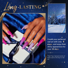 AZUREBEAUTY base coat in the kit ensuring smooth foundation