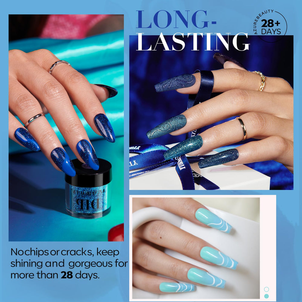 AzureBeauty base coat bottle for dip powder ensures smooth foundation.