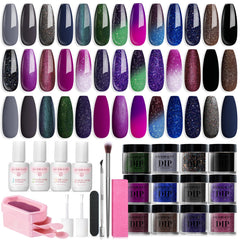 AZUREBEAUTY dip powder colors collection for versatile nail art