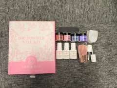 AzureBeauty nail brush for precise powder application and smoothing.