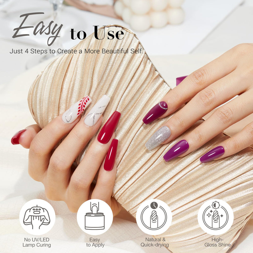 AZUREBEAUTY fall-winter olive green nails for a sophisticated seasonal look.