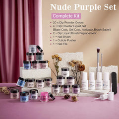 AzureBeauty no-lamp formula dries quickly for easy at-home nails.