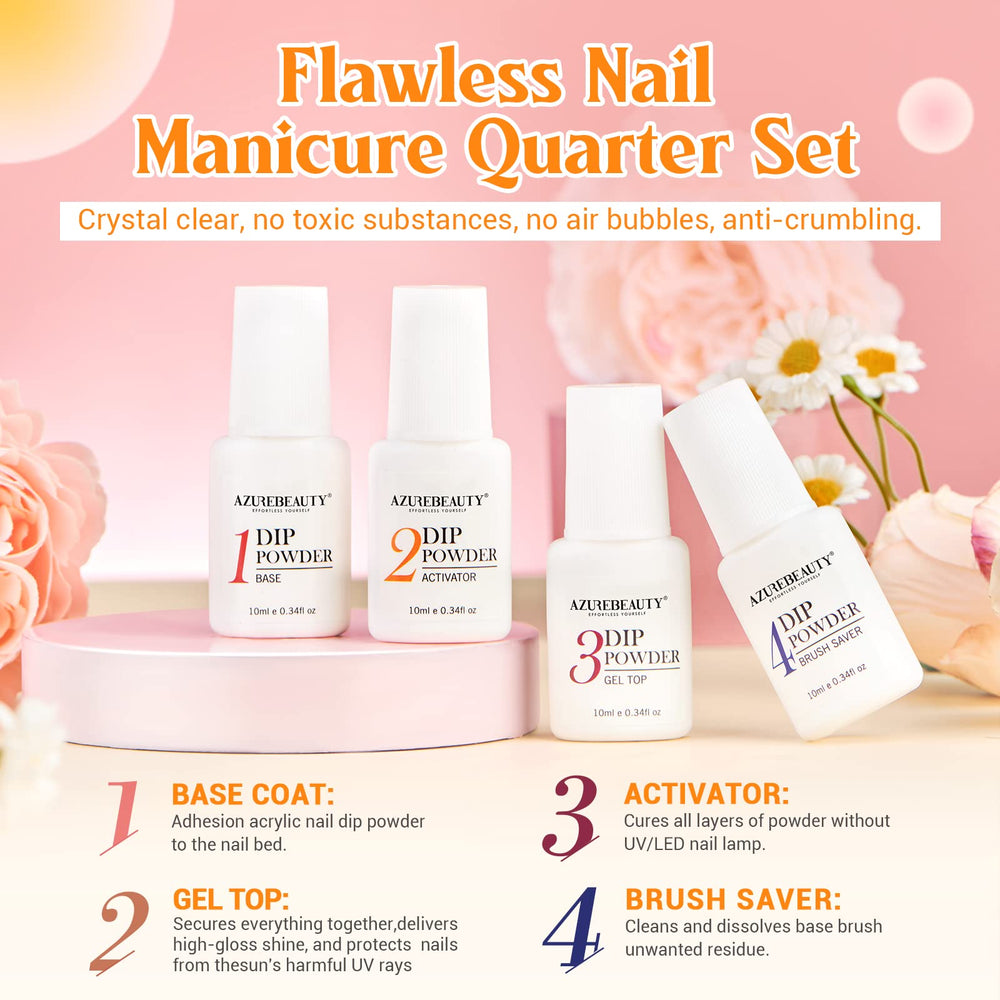 AzureBeauty gift-ready packaging for nail art lovers