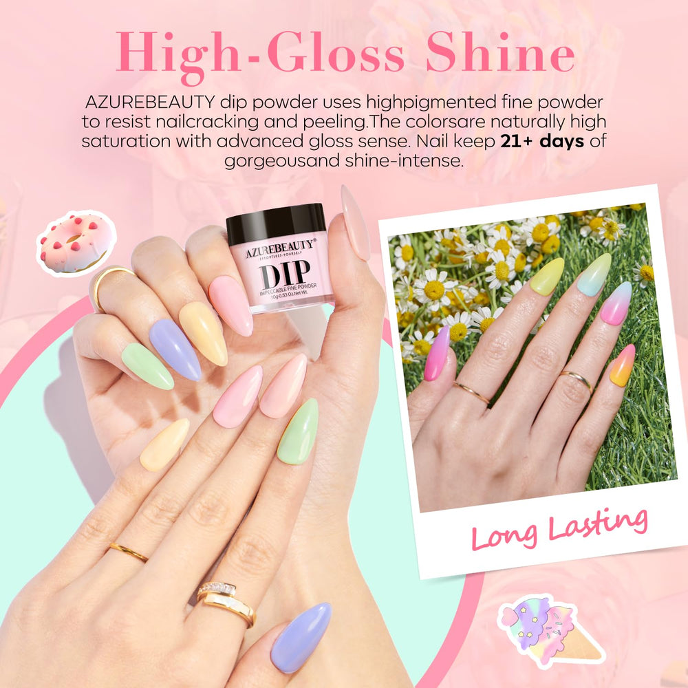 AZUREBEAUTY matte top coat adds versatile finish options