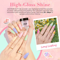 AZUREBEAUTY matte top coat adds versatile finish options