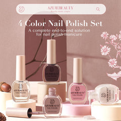 AZUREBEAUTY fast-dry formula dries quickly for a quick manicure.