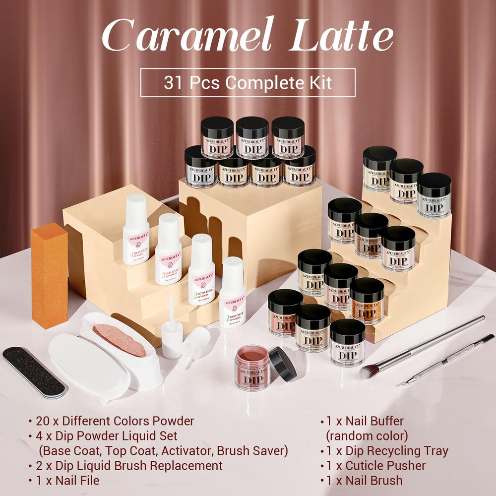 AZUREBEAUTY professional tools included for easy at-home manicure