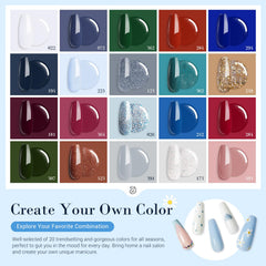 AzureBeauty tool kit for precise DIY manicures