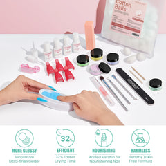 AZUREBEAUTY removal clips and wooden pushers for safe removal