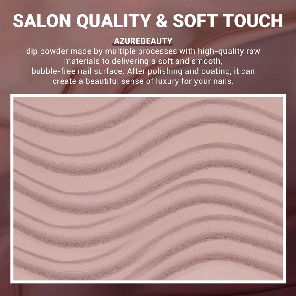 AzureBeauty soft-matte finish nails with lasting shine
