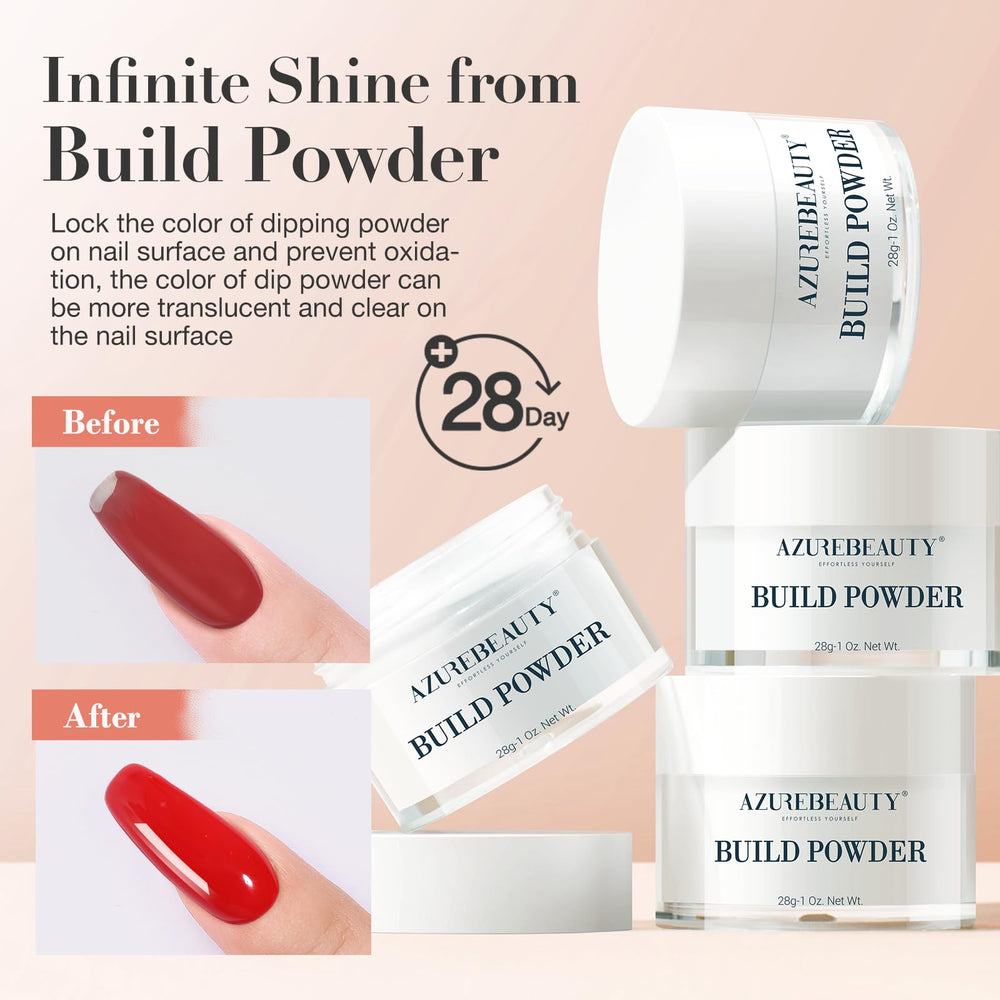 AZUREBEAUTY top-coat liquid adds shine and protection