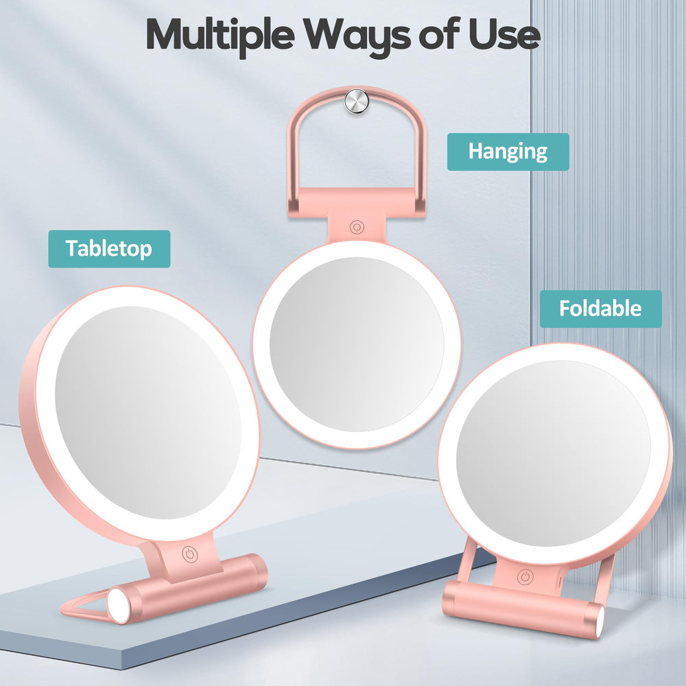 B Beauty Planet travel-size mirror ready for bags and on the go