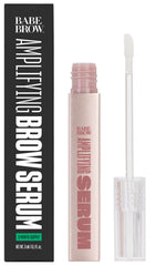 BABE ORIGINAL Brow Serum bottle closeup showing product design for fuller brows