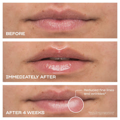 Hyaluronic acid and peptides in the Cloud 9 Lip Serum deliver lasting hydration.