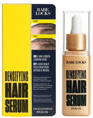 BABE ORIGINAL Locks densifying serum dropper marks for precise nightly application