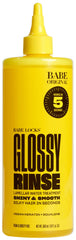 BABE ORIGINAL Glossy Rinse bottle ready for glossy, hydrated hair
