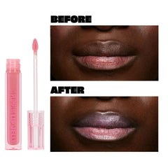 BABE ORIGINAL Glow Lip Jelly glossy-finish on lips for high shine.