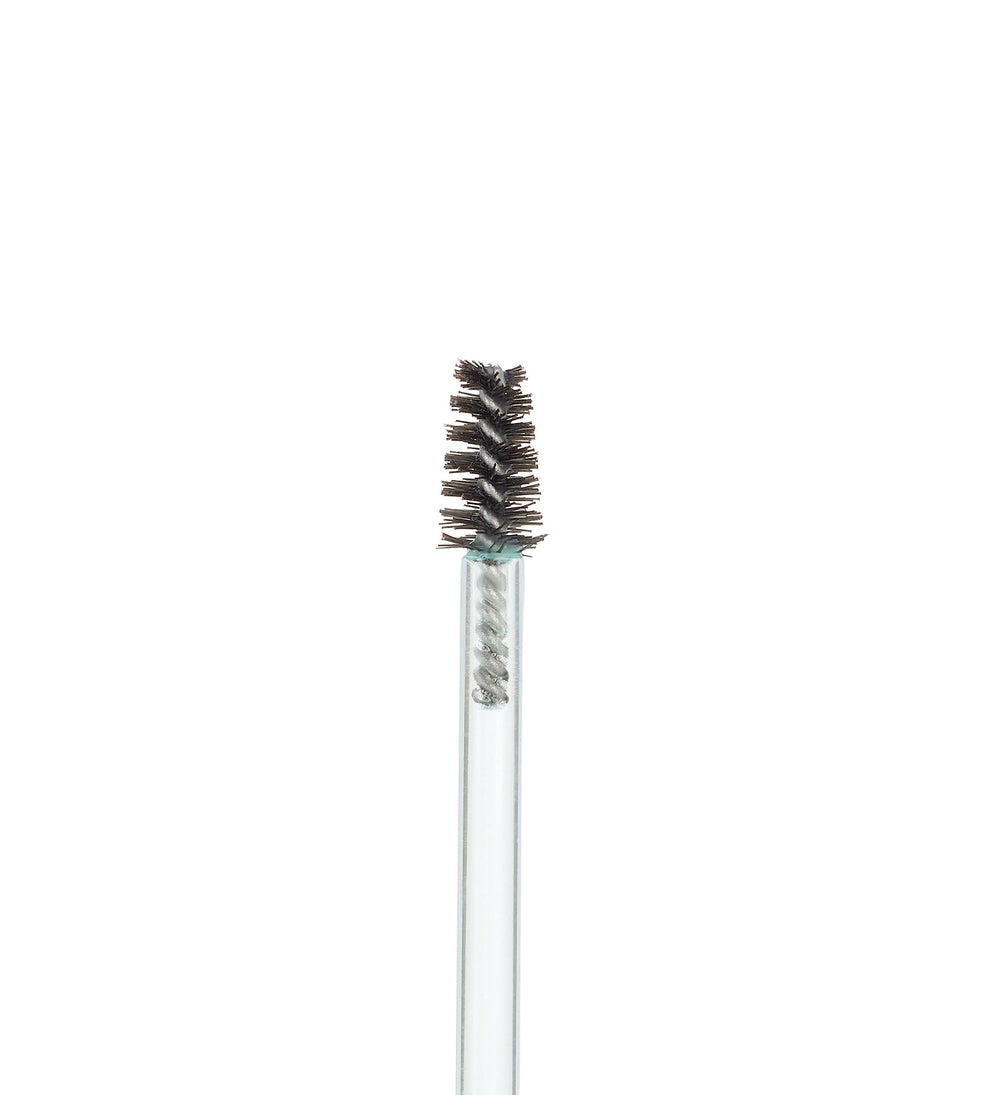 Smudge-proof, long-wear Babe Original brow filler on brows.