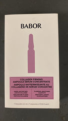 BABOR glass bottle focus under clean lighting signals premium packaging