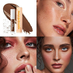 Baby Go nose-and-cheek placement mimics sun-kissed glow naturally