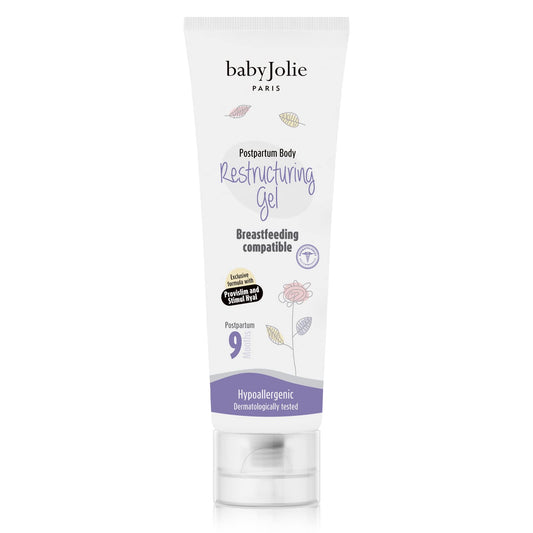 Baby Jolie Paris Firming Gel bottle for post-pregnancy skin support.