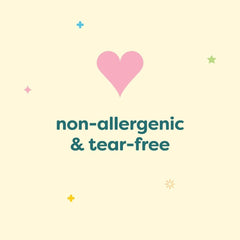 BabyGanics rinse moment, gentle transition from bath to tuck-in.