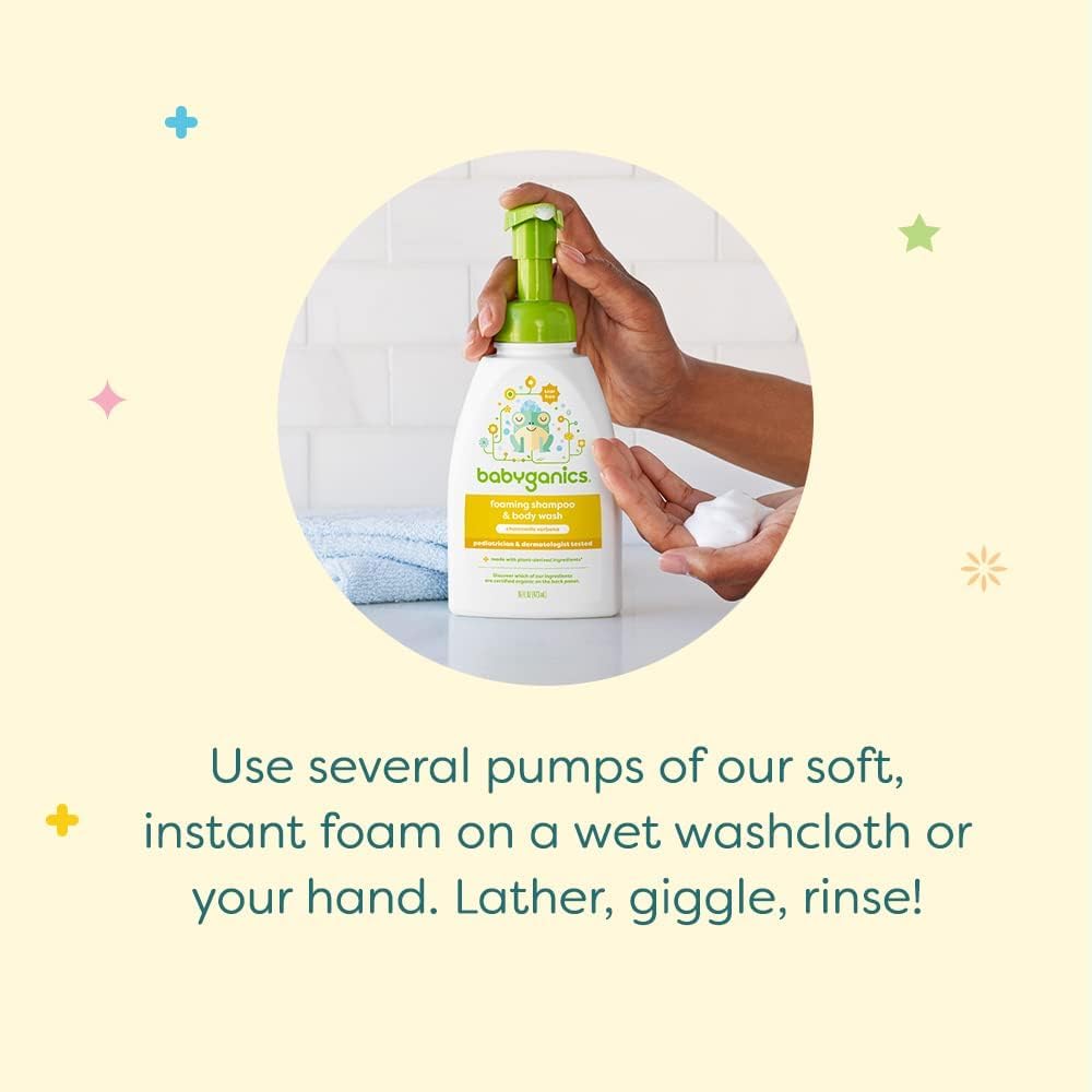 BabyGanics refill packaging eco-friendly design, reduces waste with every swap.