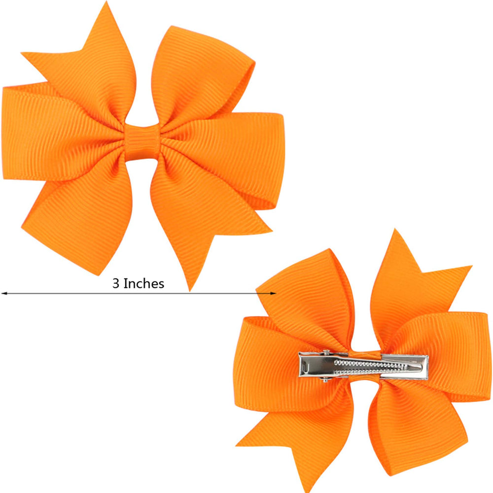Babymatch pinwheel bow colorful assortment enhances playful outfits with quick changes.