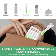 BACHERI individually packaged ampoules for travel and convenience