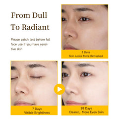 BACHERI Vitamin C Brightening Serum ampoules opening reveals fresh, travel-friendly packaging