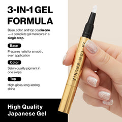 Bachik gel polish cures quickly under LED or UV light for faster results.