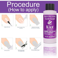 Backscratchers Kikr Activator fiberglass wrap use helps long-lasting extensions.