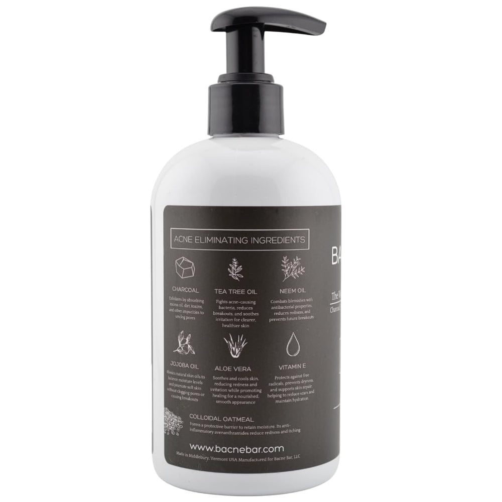 Bacne Bar Bacne Wash aloe vera provides cooling relief after activity.