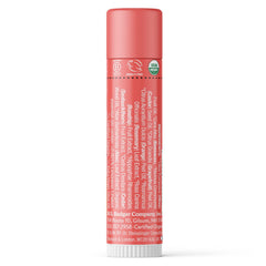 Badger Pink Grapefruit Lip Balm in use, highlighting easy application.