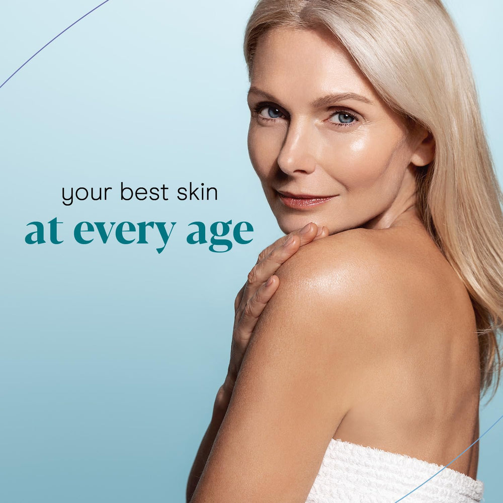 Baebody Anti-aging cream texture shown in smooth, lightweight application