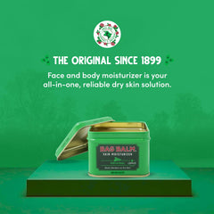 Bag Balm on lips for chapped lip care
