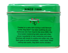 Bag Balm winter weather care on exposed skin during outdoor tasks.