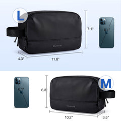 BAGSMART double-slider zipper allows quick access from either side.