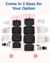 BAGSMART swivel hook hanging design for versatile bathroom setup