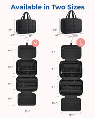 BAGSMART transparent sides for quick visibility of contents